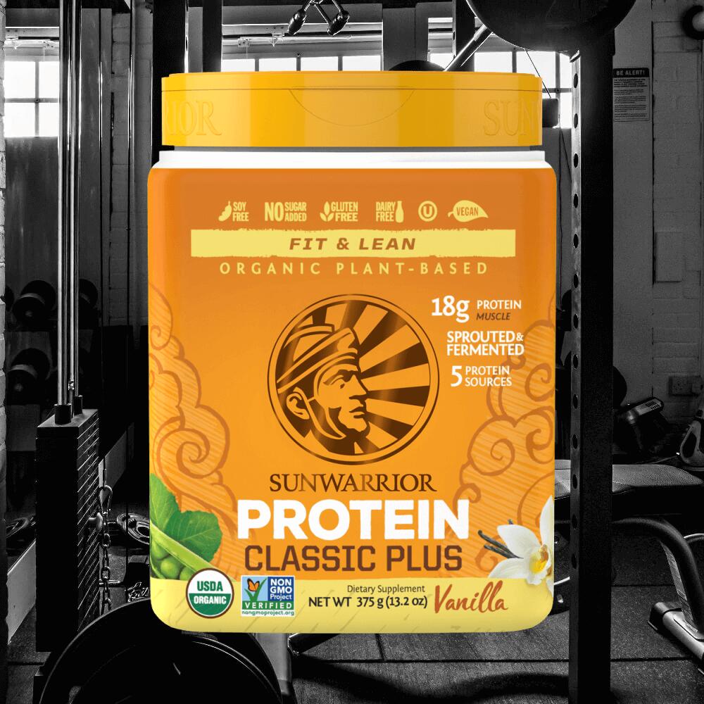 Sunwarrior Classic Plus Organic (375g) Vanilla - Protéines 4/4