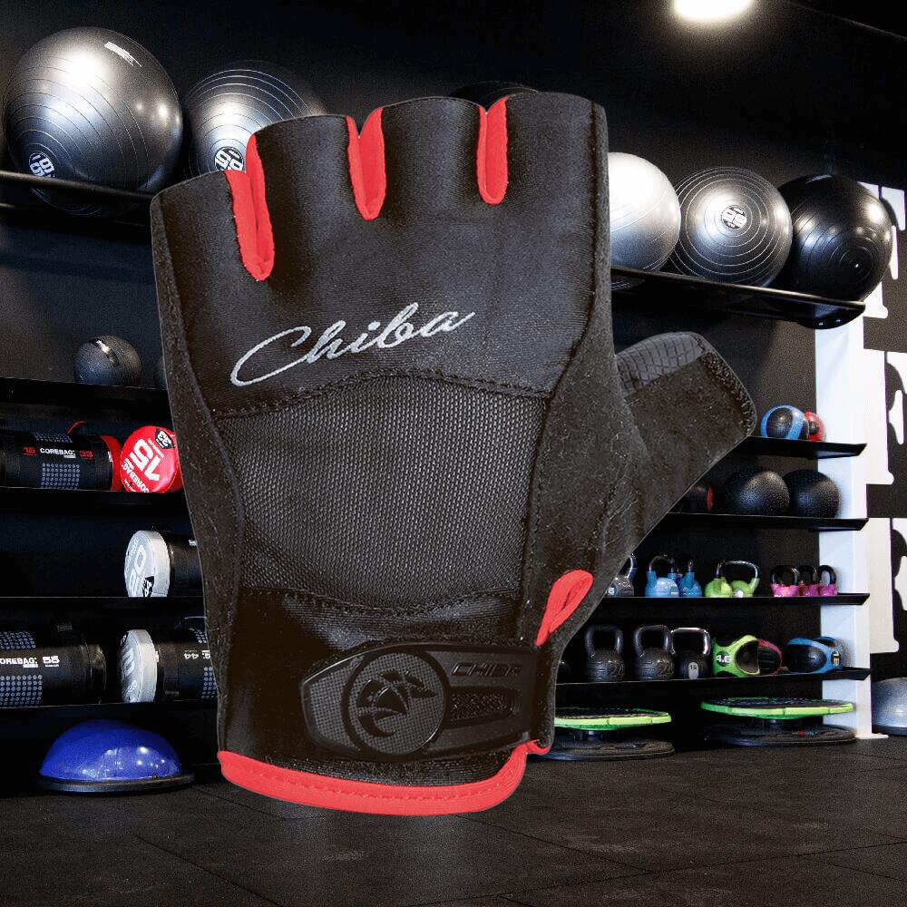 Chiba 40945 Lady Diamond (Black) XS - Accessori per il fitness - Guanti 2/3
