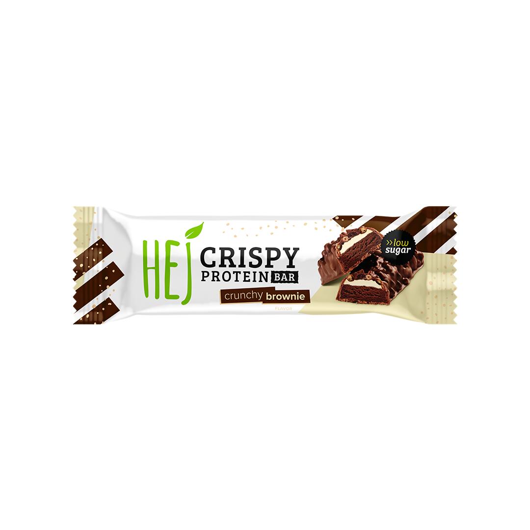 HEJ Natural HEJ Crispy Bar (12x45g) Crunchy Brownie - Barres - Barres protéinées 4/6