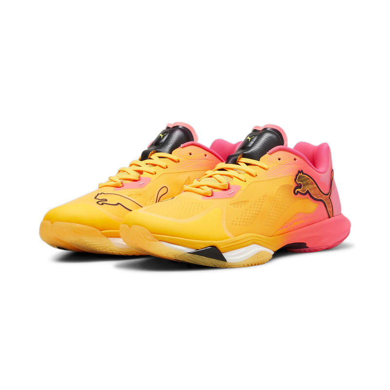 Vantage NITRO™ indoorschoenen PUMA Sun Stream Sunset Glow Black Orange Pink