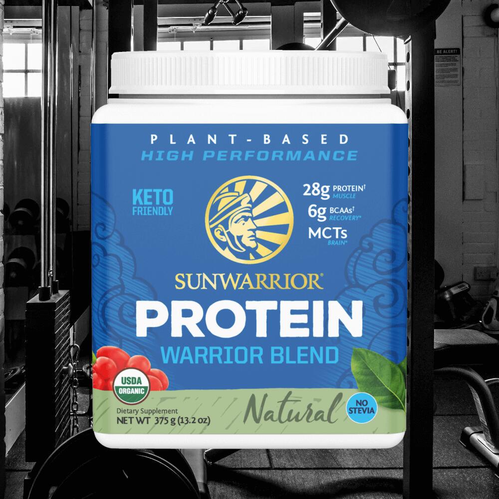 Sunwarrior Warrior Blend Organic (375g) Unflavoured - Protéines 2/3