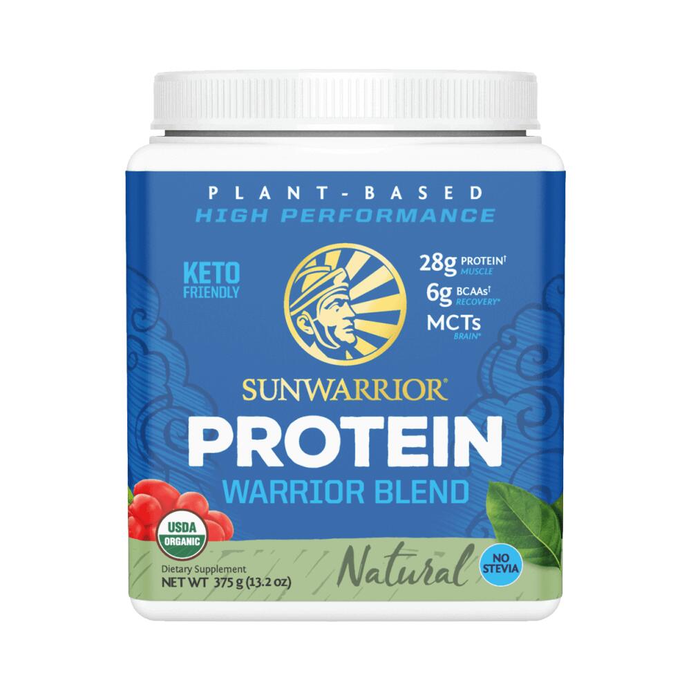 SUNWARRIOR Sunwarrior Warrior Blend Organic (375g) Unflavoured - Proteine - Proteine vegane