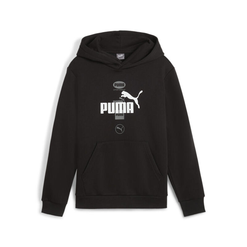 Hoodie à imprimés PUMA POWER Enfant et Adolescent PUMA Black