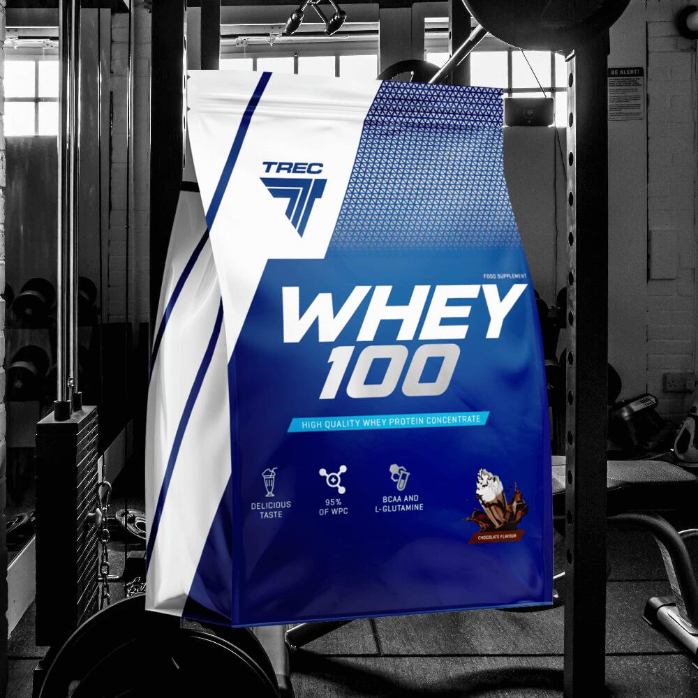 Trec Nutrition Whey 100 (2275g) Chocolate - Proteine 2/4