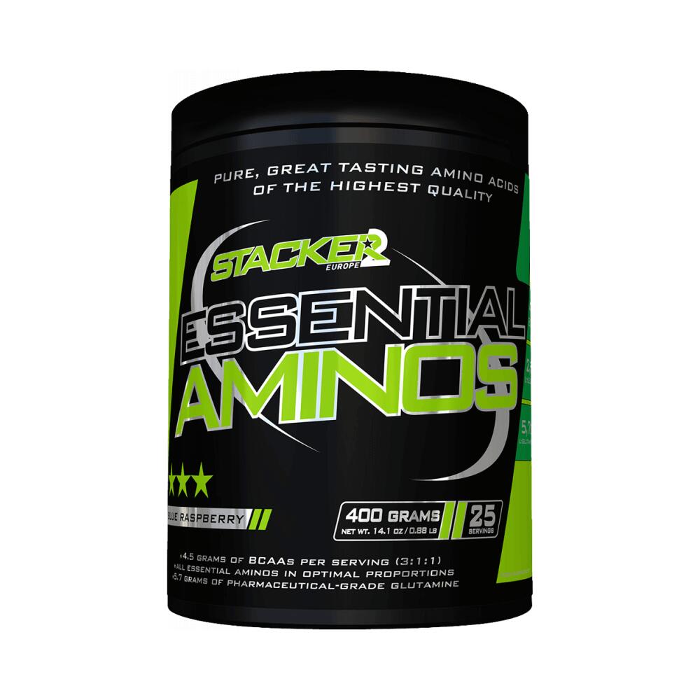 Stacker2 Essential Aminos (400g) Blue Raspberry - Amino Acids - EAA