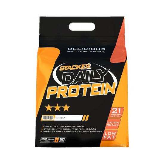 Stacker2 Daily Protein (2000g) Vanilla - Protéines - Mélange de protéines