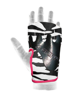 Chiba 40936 lady motivation gloves (black/white/pink) l - accessoires