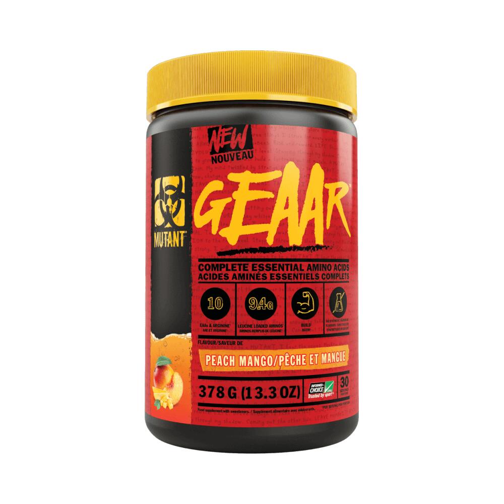 MUTANT Mutant Mutant Geaar (30 serv) Peach Mango - Aminoacidi - EAA