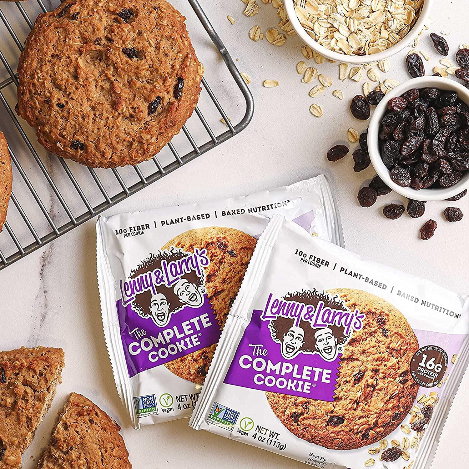 Lenny & Larry's The Complete Cookie (12x113g) Oatmeal Raisin 5/6