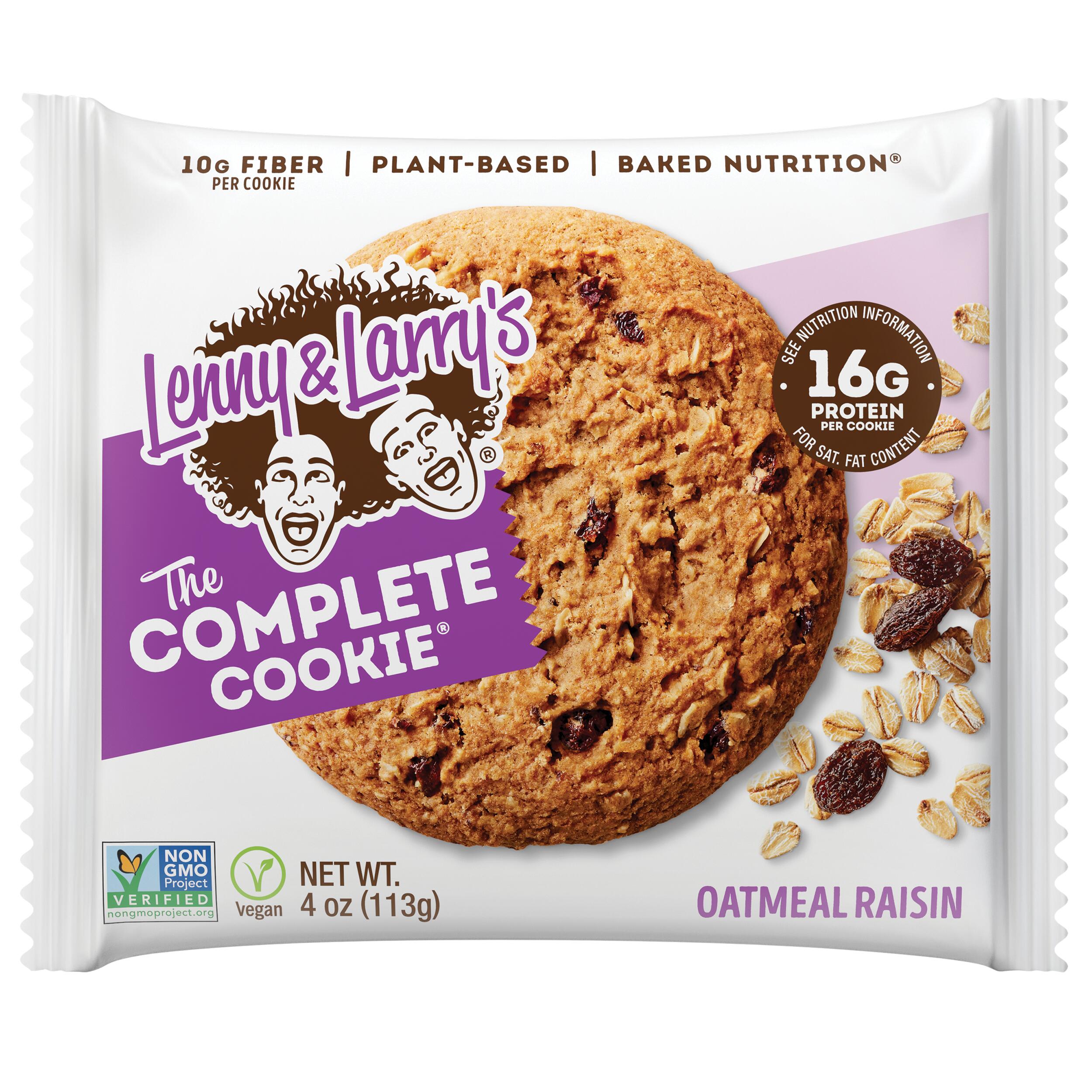 Lenny & Larry's The Complete Cookie (12x113g) Oatmeal Raisin 4/6