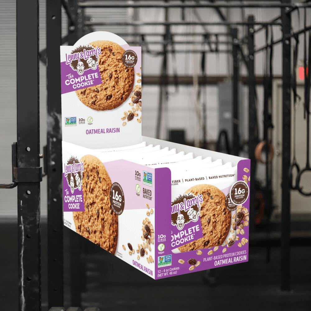 Lenny & Larry's The Complete Cookie (12x113g) Oatmeal Raisin 2/6