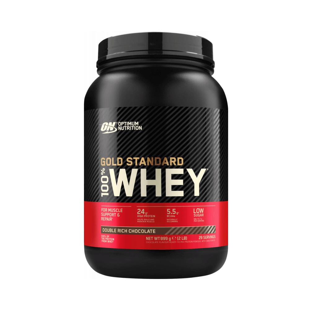 Optimum Nutrition - Optimum Nutrition 100% Whey Gold Standard (2lbs) Double Rich Chocolate - Whey Protéine - Decathlon