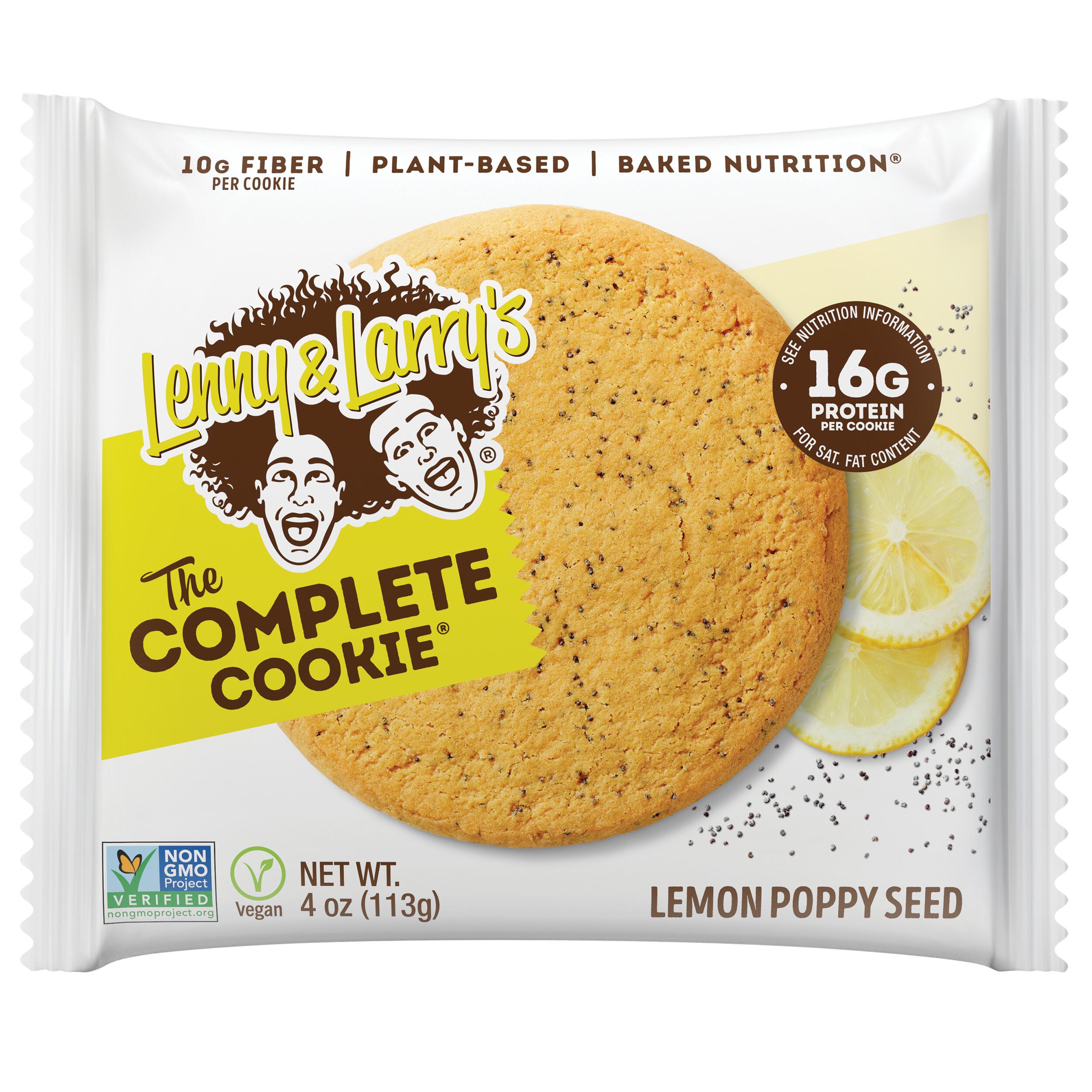 Lenny & Larry's The Complete Cookie (12x113g) Lemon Poppy Seed 4/5