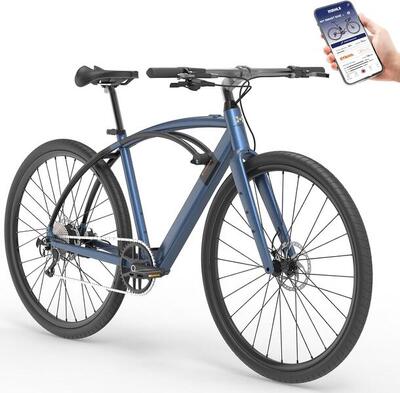 Pyt - Bici a Pedalata Assistita 28". Autonomia 90km Ricarica Veloce - Verde