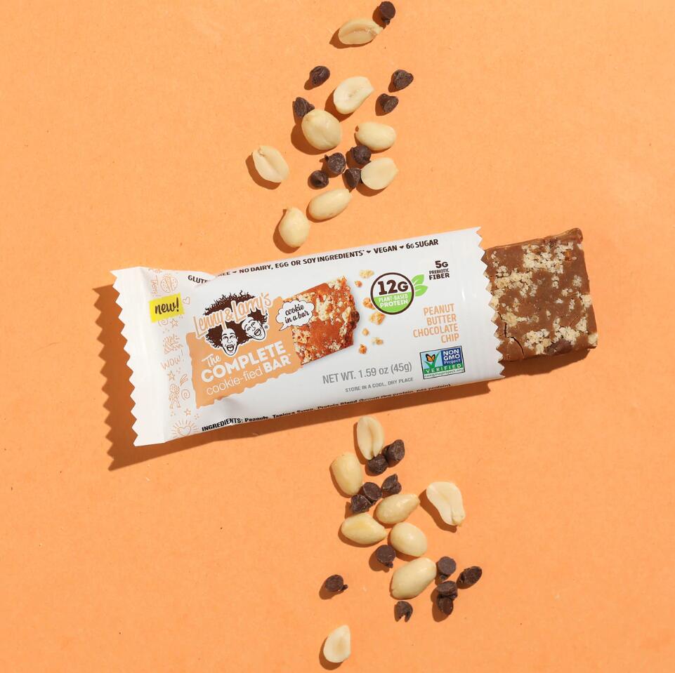 Lenny & Larry's The Complete Cookie-fied Bar (9x45g) Peanut Butter Chocolate 6/6