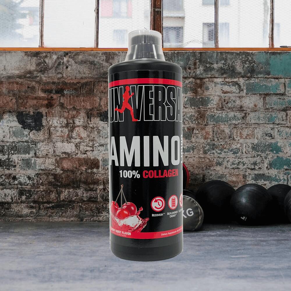 Universal Nutrition Amino Liquid (32oz) Cherry Burst - Aminoacidi 2/3
