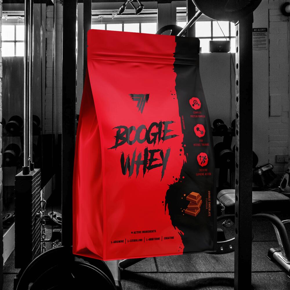 Trec Nutrition Boogie Whey (500g) Double Chocolate - Protéines 2/3