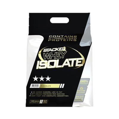 Stacker2 whey isolate (750g) vanilla - eiwitten - wei-eiwit isolaat