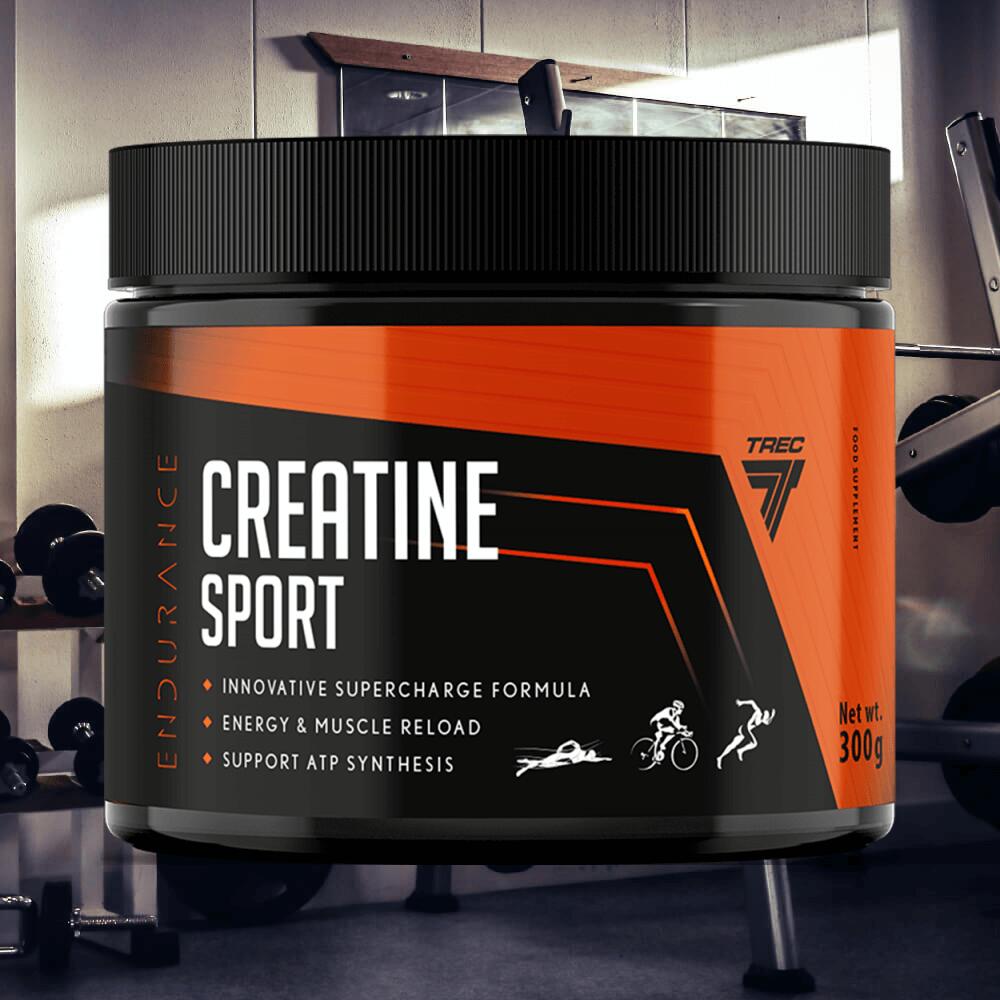 Trec Nutrition Creatine Sport (300g) Raspberry - Creatina - Mezcla de creatina 2/3
