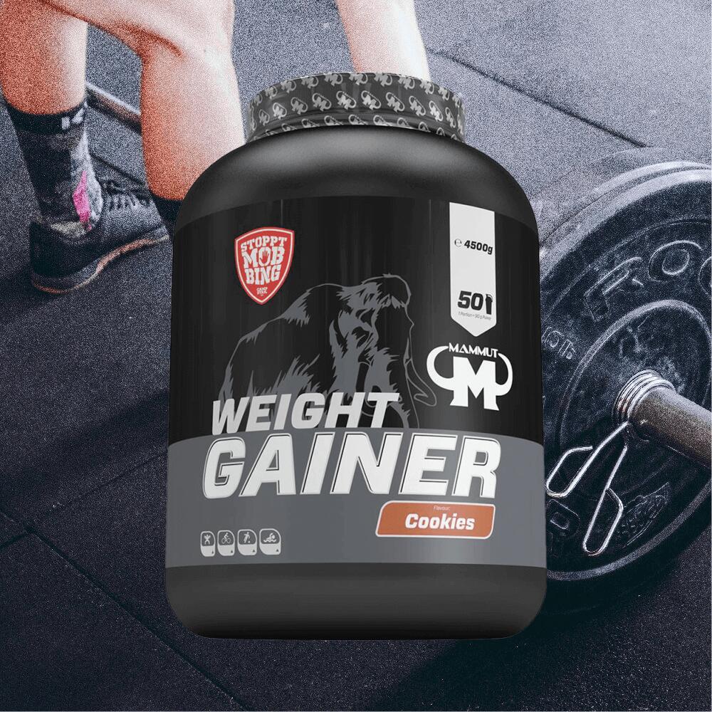 Mammut Weight Gainer Crash 5000 (4500g) Cookies - Aumento di peso - Con creatina 2/3