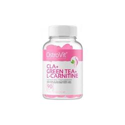 OstroVit CLA + Green Tea + L-Carnitine (90 Caps) Unflavoured