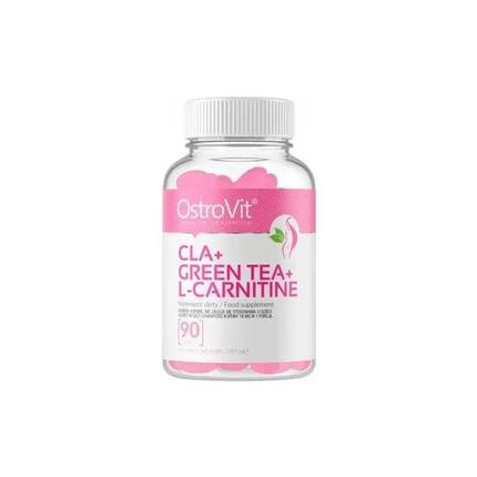 OstroVit CLA + Green Tea + L-Carnitine (90 Caps) Unflavoured