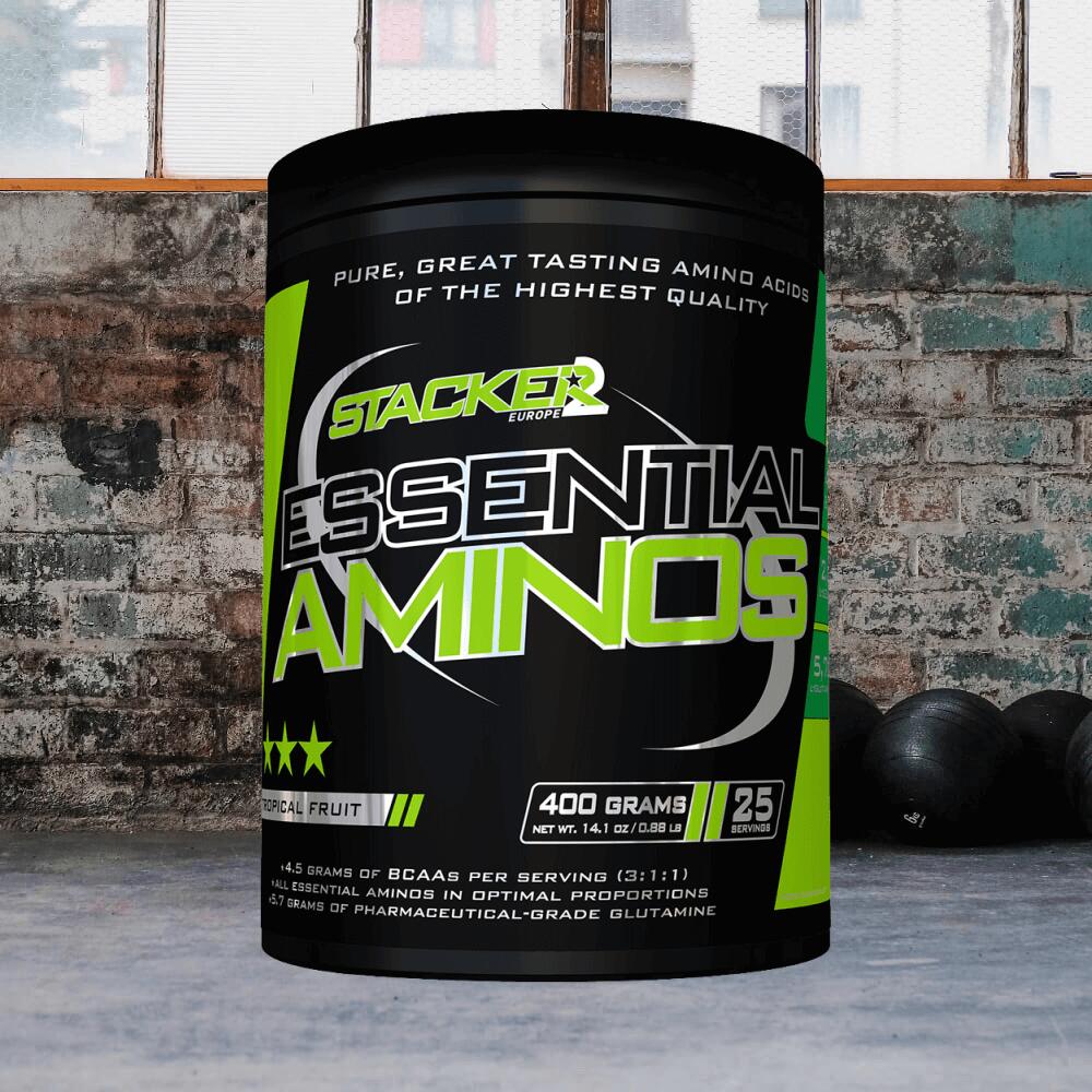 Stacker2 Essential Aminos (400g) Tropical - Acides aminés - EAA 2/3