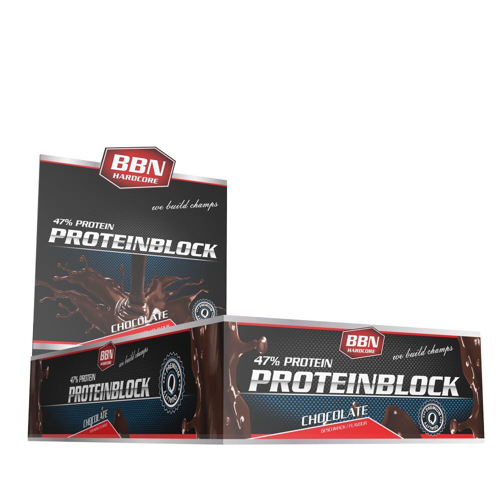 Best Body Nutrition BBN Hardcore Protein Block (15x90g) Chocolate - Barres 4/4