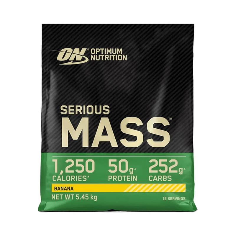 Optimum Nutrition Serious Mass (12lbs) Banana - Prise de poids - Avec Créatine