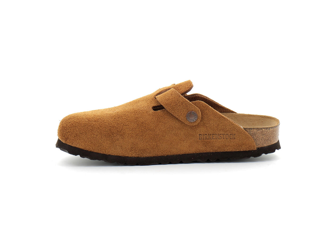 Chaussures  Boston Soft Footbed Suede Mink 3/4