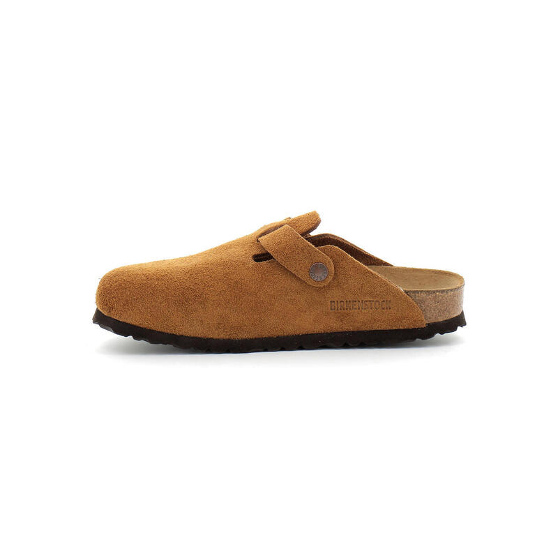 Boston Soft Footbed Suede Mink