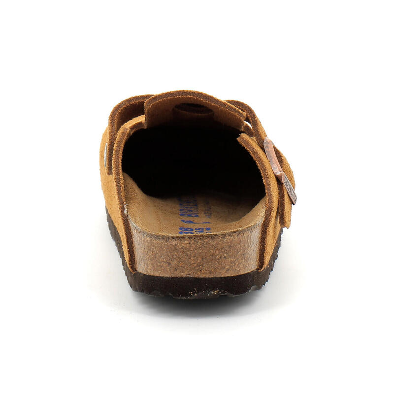 Boston Soft Footbed Suede Mink