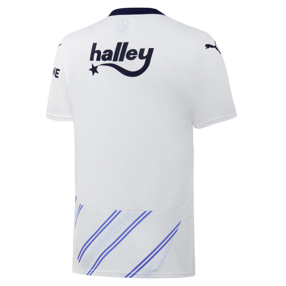 Męska koszulka wyjazdowa Fenerbahçe SK 24/25 PUMA White Dusky Blue