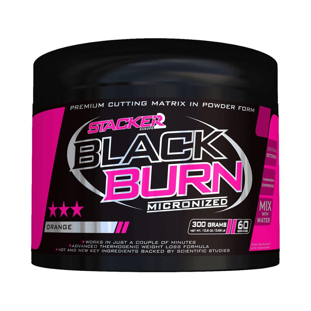 STACKER2 Stacker2 Black Burn Micronized (300g) Orange - Dieta e gestione del peso