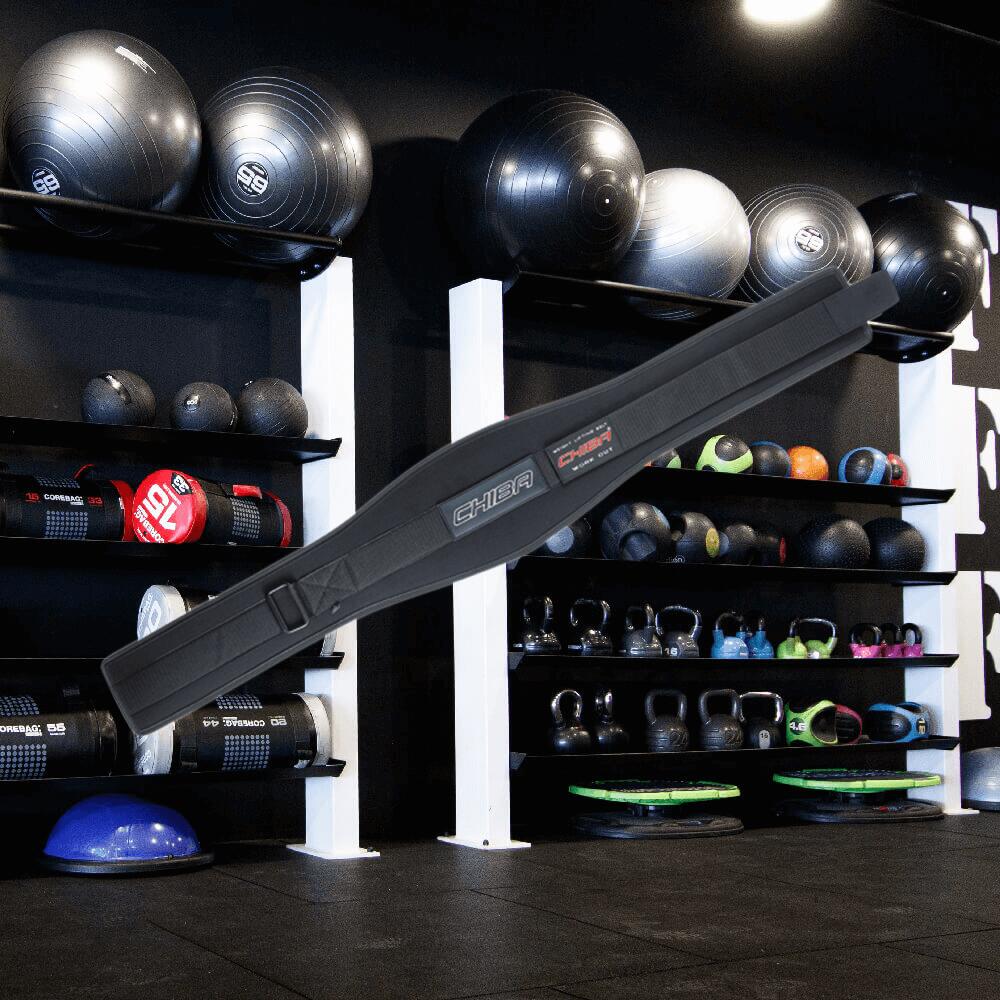 Chiba 40838 Nylon-Profi (Black) M - Accessoires de fitness - Ceintures 2/2
