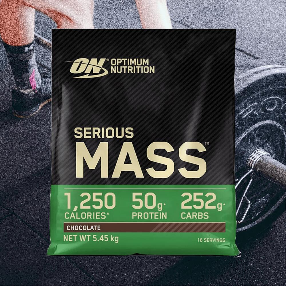 Optimum Nutrition Serious Mass (12lbs) Chocolate - Gewichtstoename 2/3