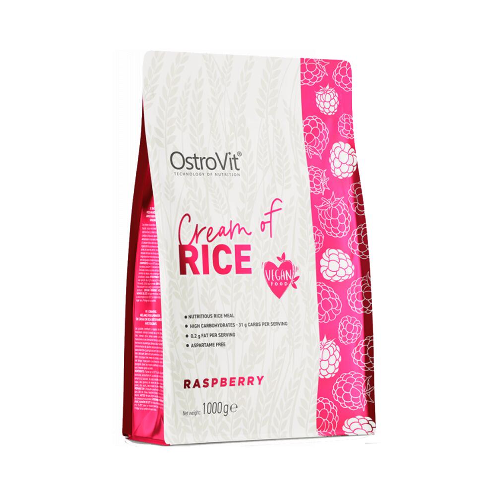 OSTROVIT OstroVit Cream of Rice - flavoured (1000g) Raspberry - Functionele voeding
