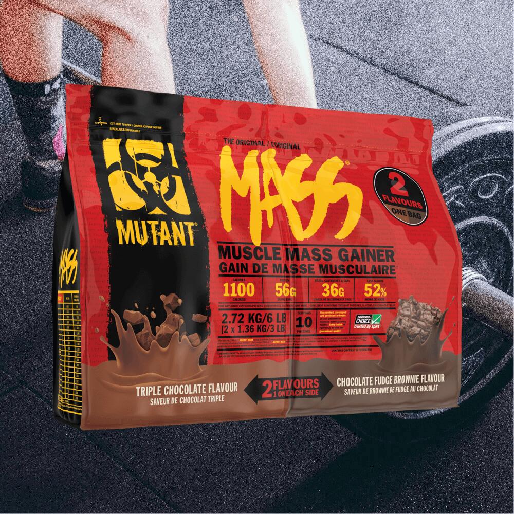Mutant Mutant Mass Dual Chamber Bag (2720g) Triple Chocolate / Chocolate Fudge
