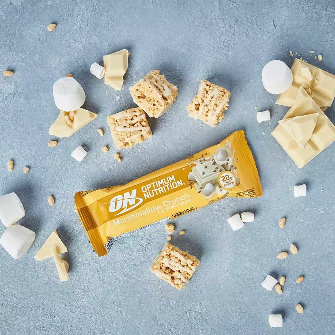Optimum Nutrition Protein Crisp Bar (10x65g) Marshmallow Crunch - Repen 3/5