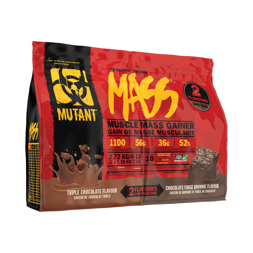 MUTANT Mutant Mutant Mass Dual Chamber Bag (2720g) Triple Chocolate / Chocolate Fudge