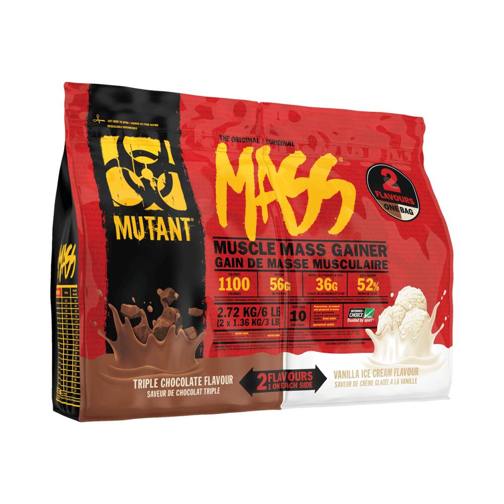 Mutant Mutant Mass Dual Chamber Bag (2720g) Triple Chocolate / Chocolate Fudge