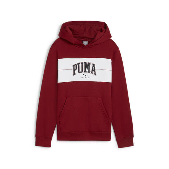 Młodzieżowa bluza z kapturem PUMA SQUAD PUMA Intense Red