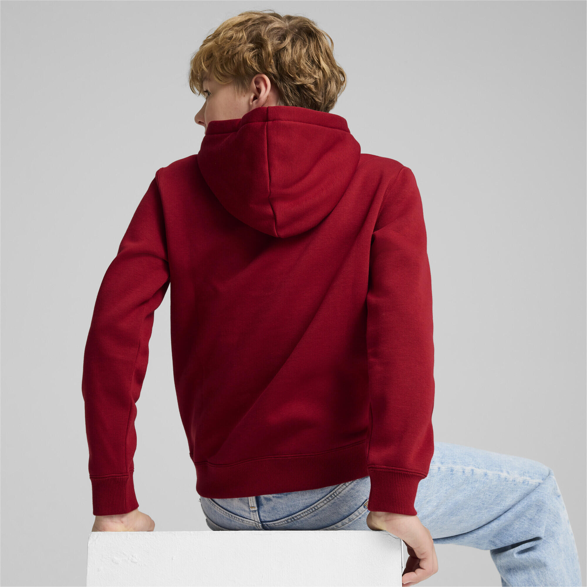 Hoodie PUMA SQUAD Enfant et Adolescent PUMA Intense Red 4/7