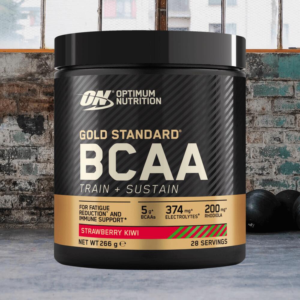 Optimum Nutrition Gold Standard BCAA Train + Sustain (266g) Strawberry Kiwi 2/3