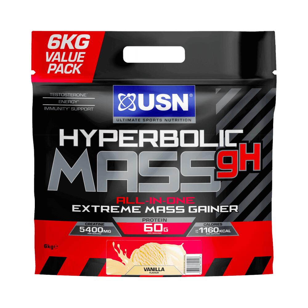 USN USN Hyperbolic All in One Mass (6000g) Vanilla - Gewichtstoename - Met Creatine