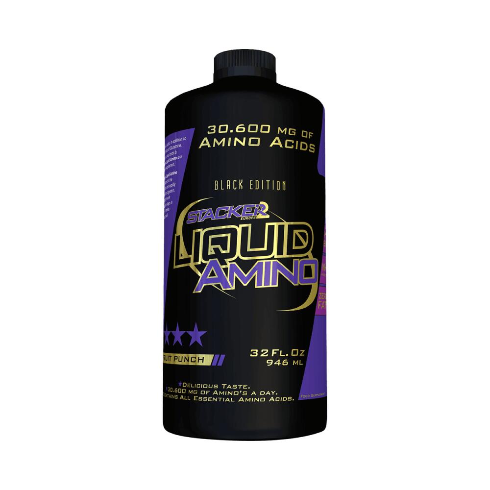 STACKER2 Stacker2 Amino Liquid (946ml) Fruit Punch - Aminoacidi - Miscela di aminoacidi