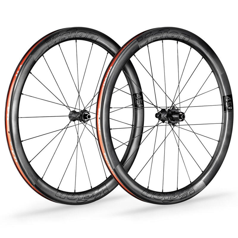 Paire de roues a disques center lock a pneus Vision Metron 45 SL TL SH11 web only      2 21350€    VISION Paire de roues a disques center lock a pneus Vision Metron 45 SL TL SH11Vendu exclusivement en ligne   