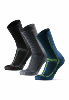 Laufsocken Long Distance Crew schwarz
