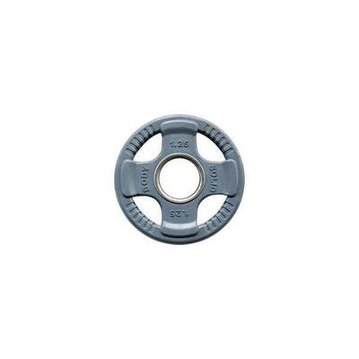 Body-solid gekleurde rubberen halterschijven 50 mm orck - per stuk