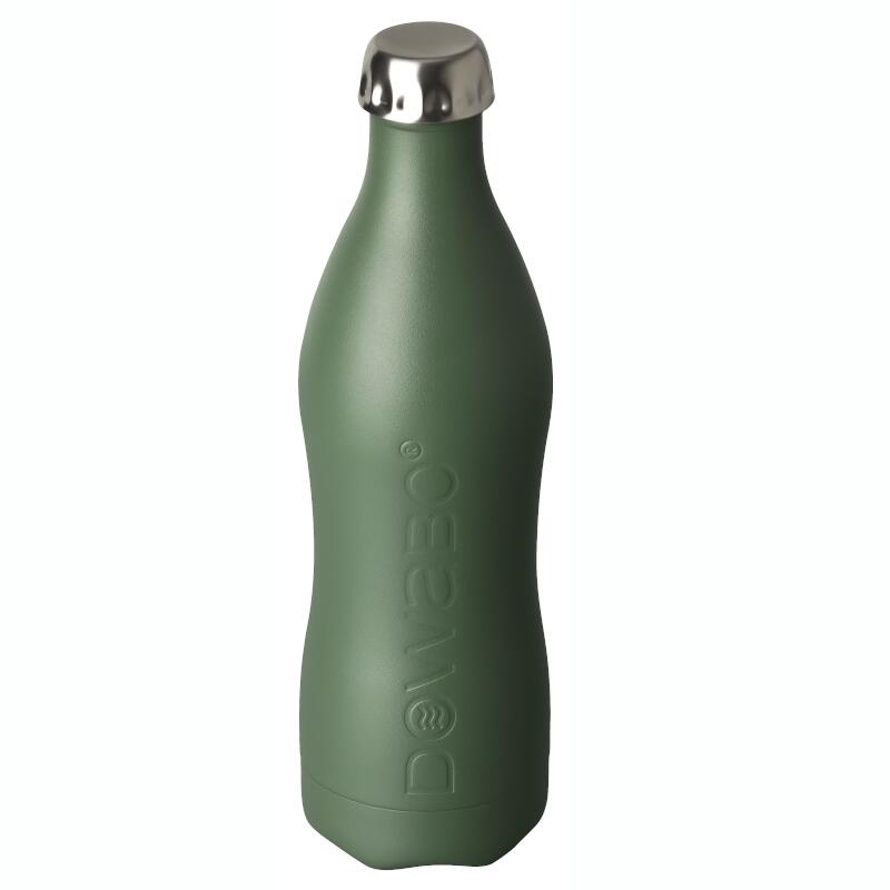 Drinkfles Earth Collection enkelwandig Olive - 1200 ml - Groen